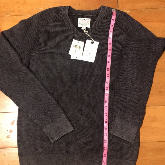 Men’s vneck sweater, Lucky Brand - Picture 3 of 4